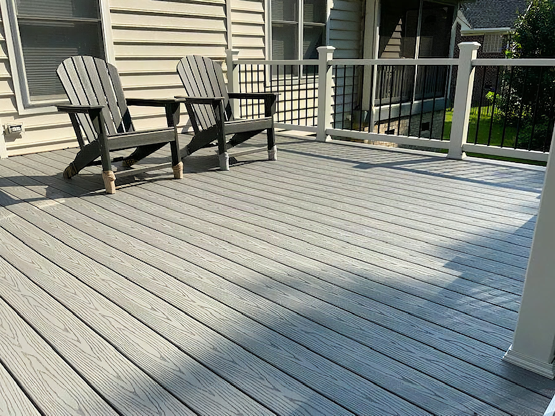 Fiberon composite decking installed by American Composite Deck Pros
