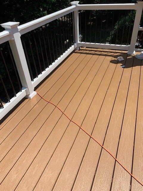 Trex Beach Dune deck detail