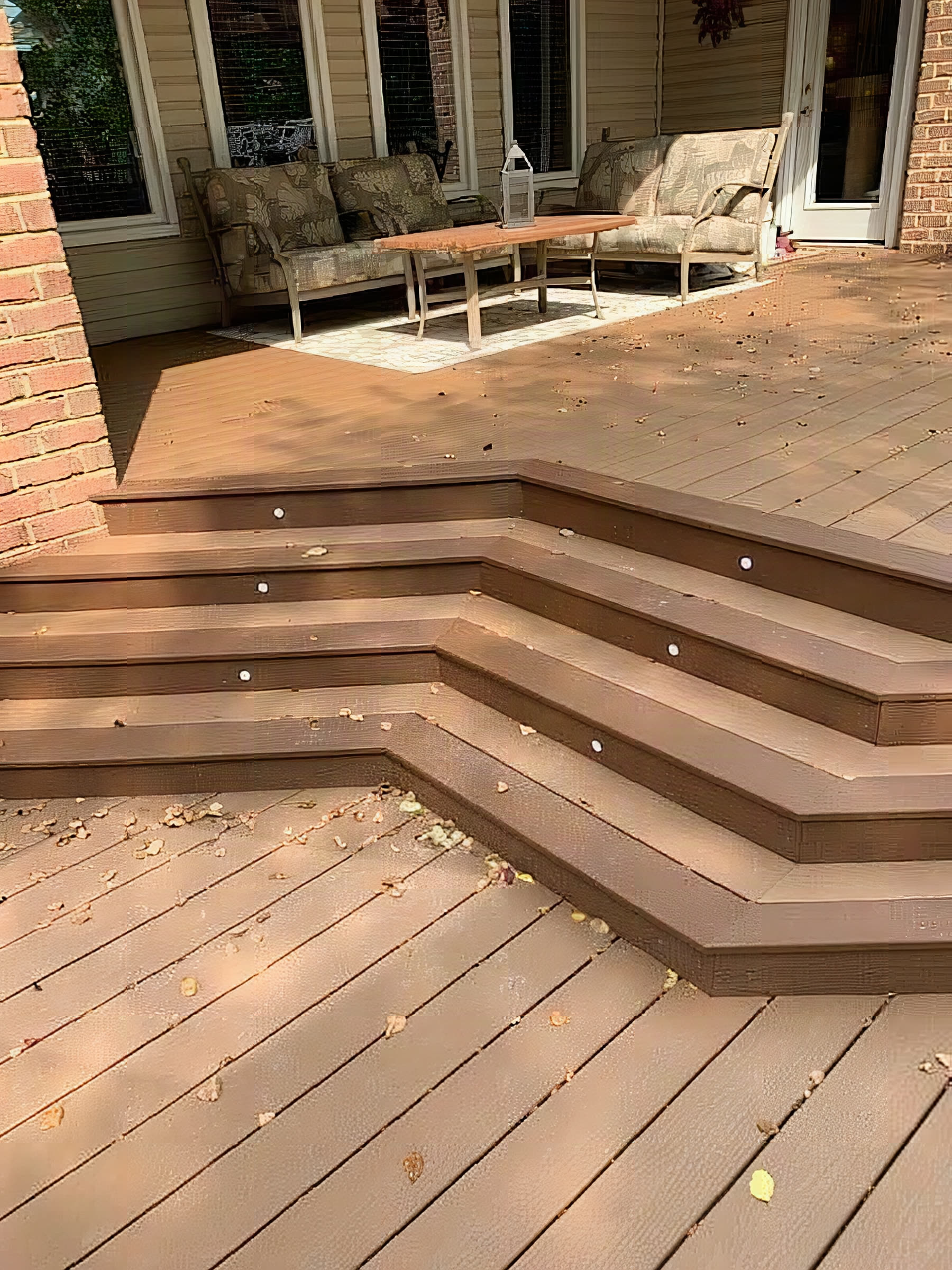 Trex Beach Dune composite deck installed by American Composite Deck Pros