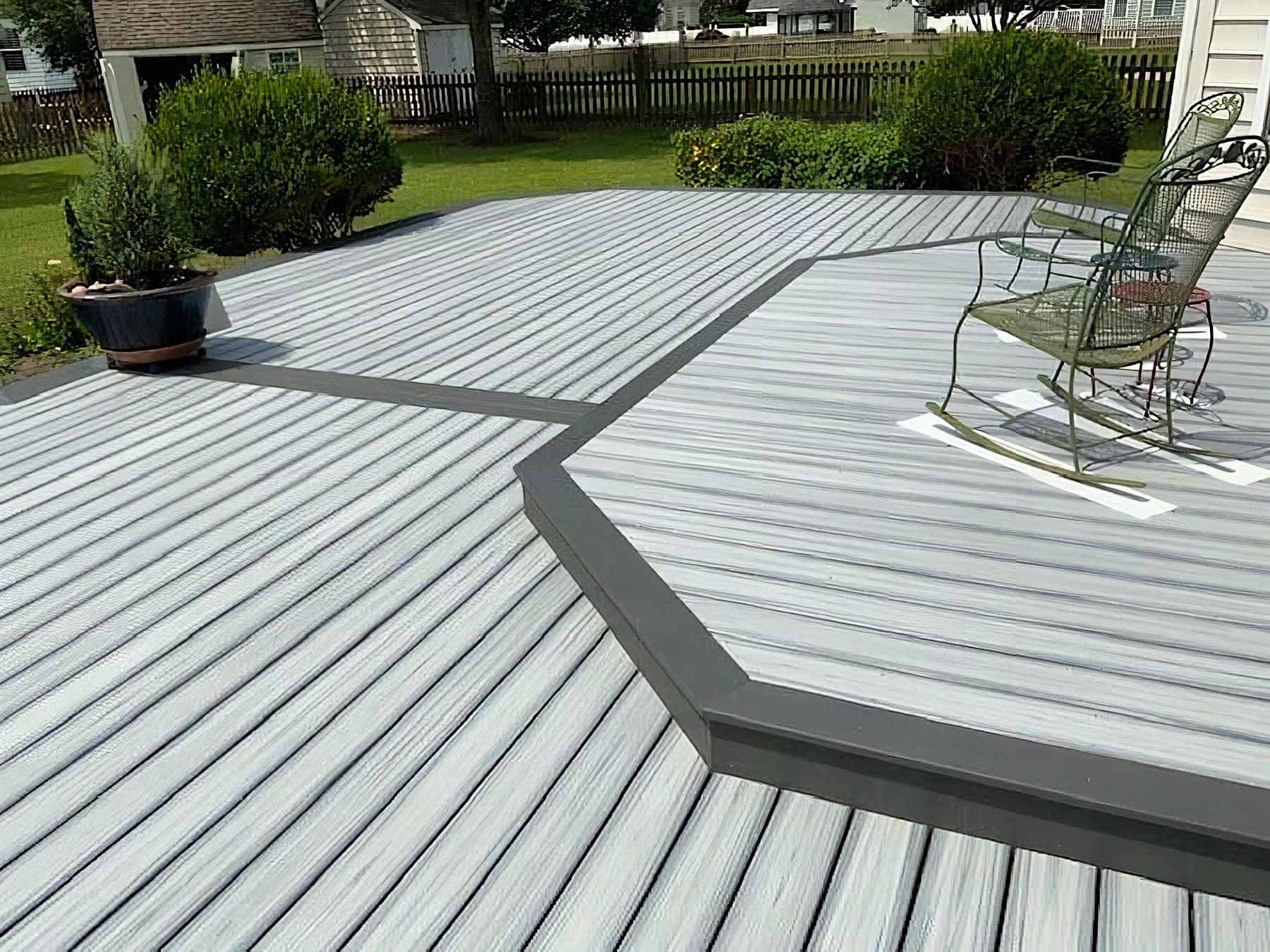 Trex Foggy Wharf deck detail