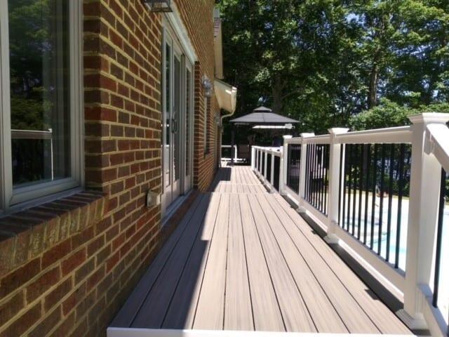 Trex Rocky Harbor deck detail