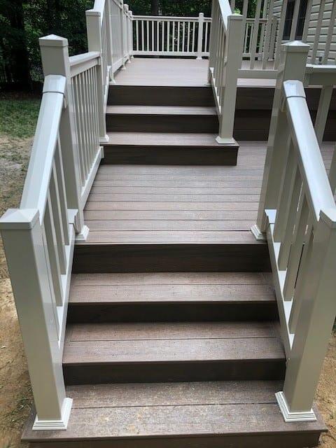 Trex Toasted Sand deck detail
